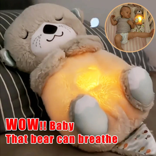 "Heartbeat of the Forest: Baby Breathing Bear's Tale"